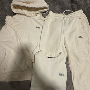 Diesel women Cream Joggers